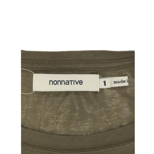 nonnative ノンネイティブ 20SS DWELLER L/S TEE C/V JERSEY ロングスリーブカットソー カーキ 1 メンズ ITUN4N8RAF2G_画像3