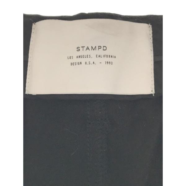 STAMPD スタンプド 2タックコットンモールスキンパンツ ブラック サイズ:31 メンズ IT3PX252GFRI_画像3