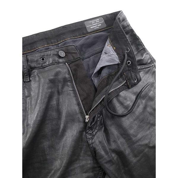 DIESEL ディーゼル KROOLEY JOGG JEANS 0849R コーティングジョグジーンズ ブラック サイズ:30 メンズ【中古】 IT1BDXRV8NQQ_画像4