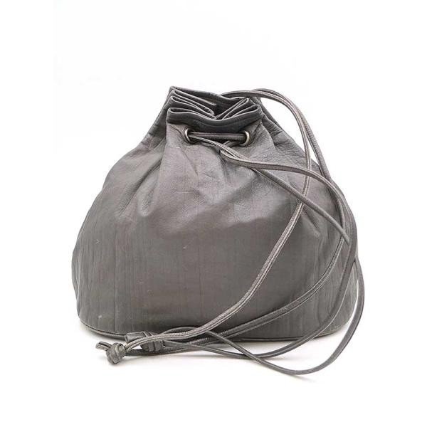 ISSEY MIYAKE Issey Miyake 70\'s~80\'s leather pouch bag [ used ] IT6W7NLPQR9J