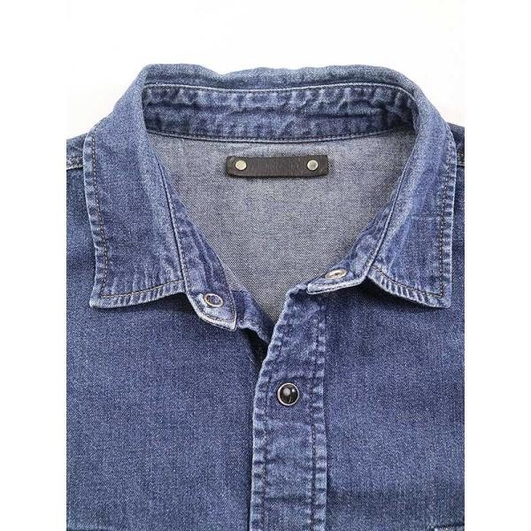 MINEDENIM マインデニム DENIM WESTERN SH USD デニムウエスタンシャツ