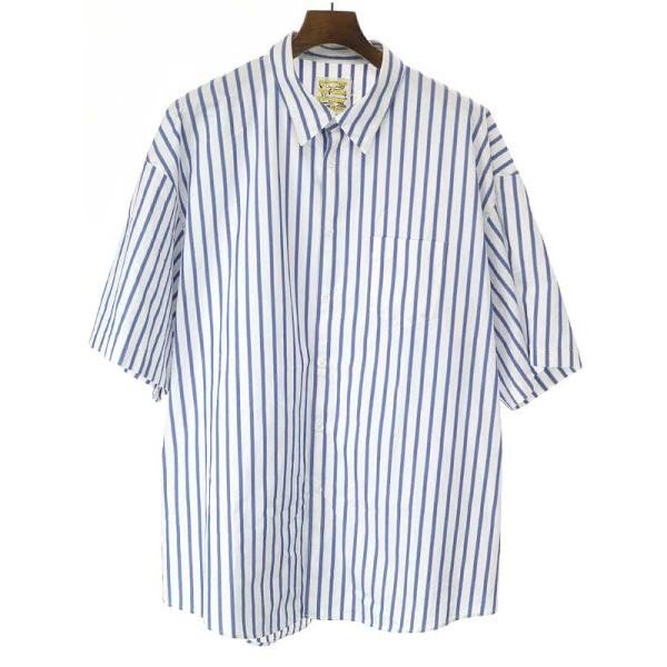 DIGAWEL × MIN-NANO ディガウェル × ミンナノ 22SS Oversized S/S Shirt ショートスリーブシャツ ホワイト系 サイズ:2 ITAJE7KLLPA8