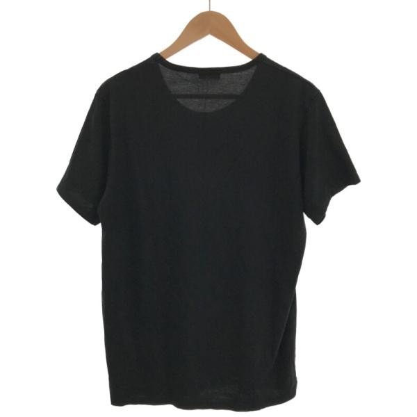 LAD MUSICIAN ラッドミュージシャン ドットプリントTシャツ ブラック サイズ:44 メンズ ITGADGGWECZK_画像2