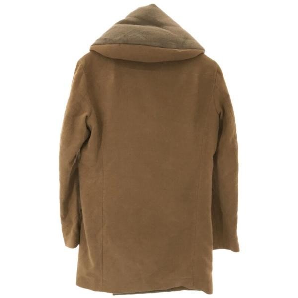 大人気 ハイネックモールスキンダブルコート 13AW アトウ ato ブラウン