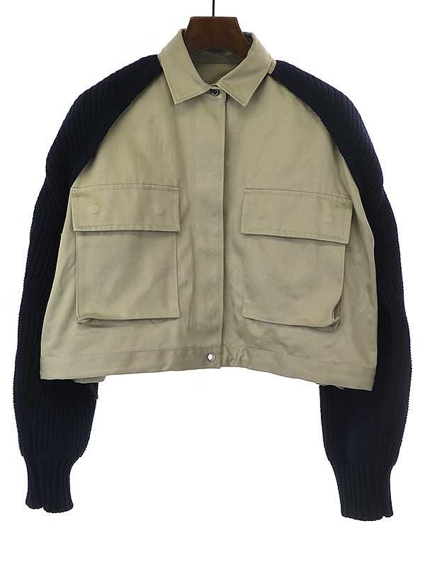 上質で快適 サカイ sacai 23SS ITKP5YMBNNBS 3 ベージュ ドッキング