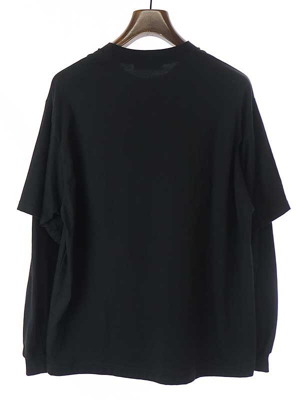 超歓迎された】 レイヤードカットソー SHIRT T LAYERED L／S YAAH 22SS