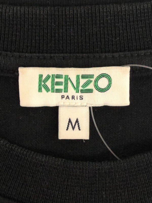 KENZO ケンゾー Classic Tiger T-Shirts タイガー刺繍Tシャツ ブラック M IT3976GRV3PKの画像3