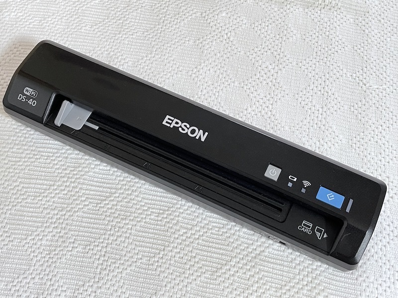 超人気高品質 EPSON モバイル Wi-Fi対応 DS-40 スキャナー その他