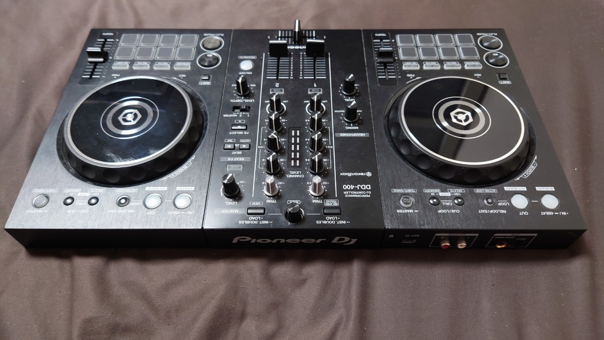 Pioneer DDJ-400 rekordboxライセンスキー、ケーブル付き(DJ