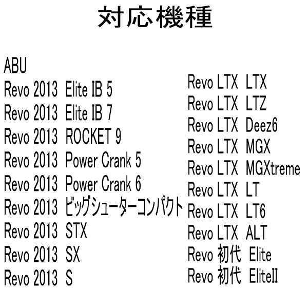 セラミックベアリングHX (11-5-4 &10-3-4)　アブガルシア　Revo 2016 ALC-BF 7_画像5