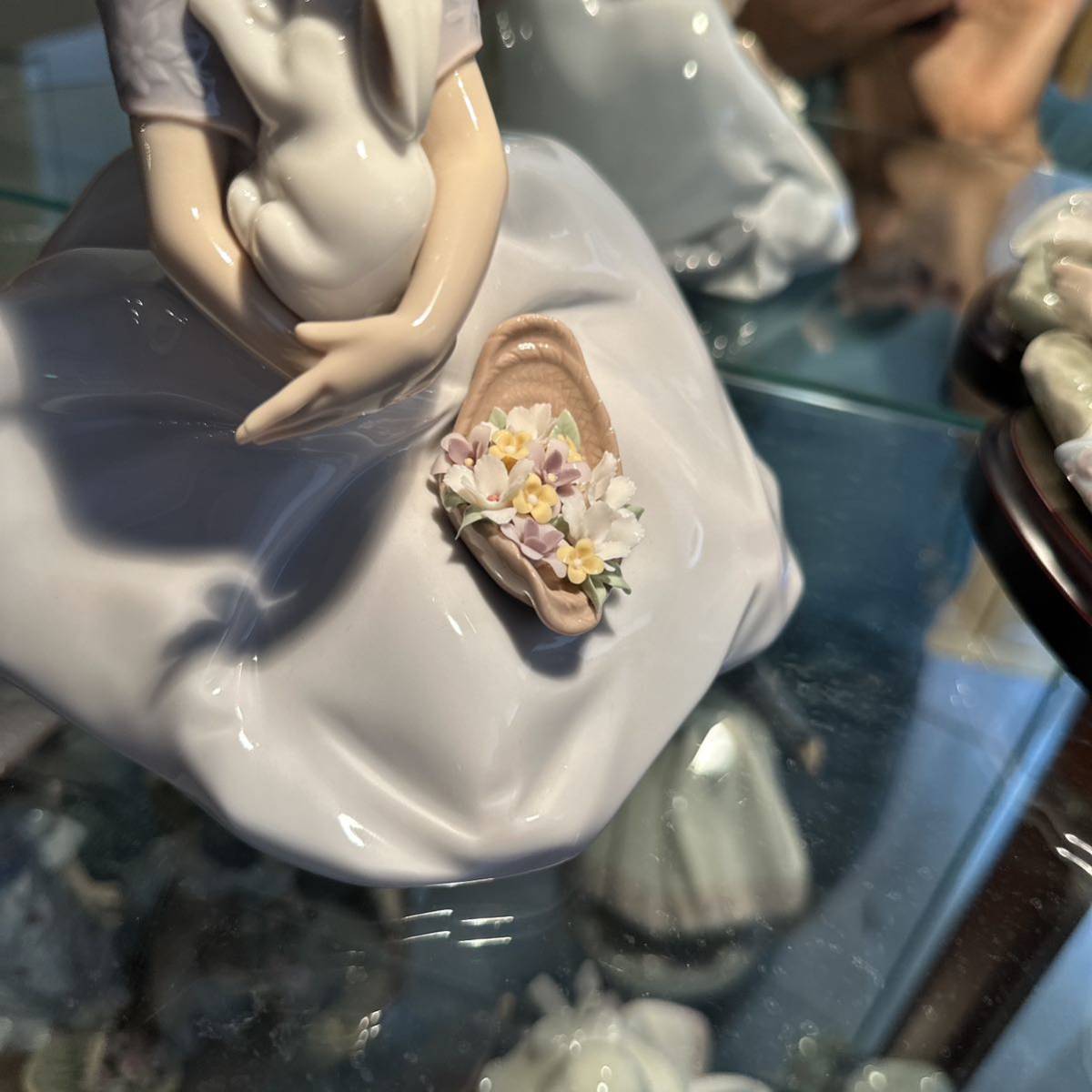 希少 絶版 2001年会員限 LLADRO リヤドロ No 6741『バニーキッス