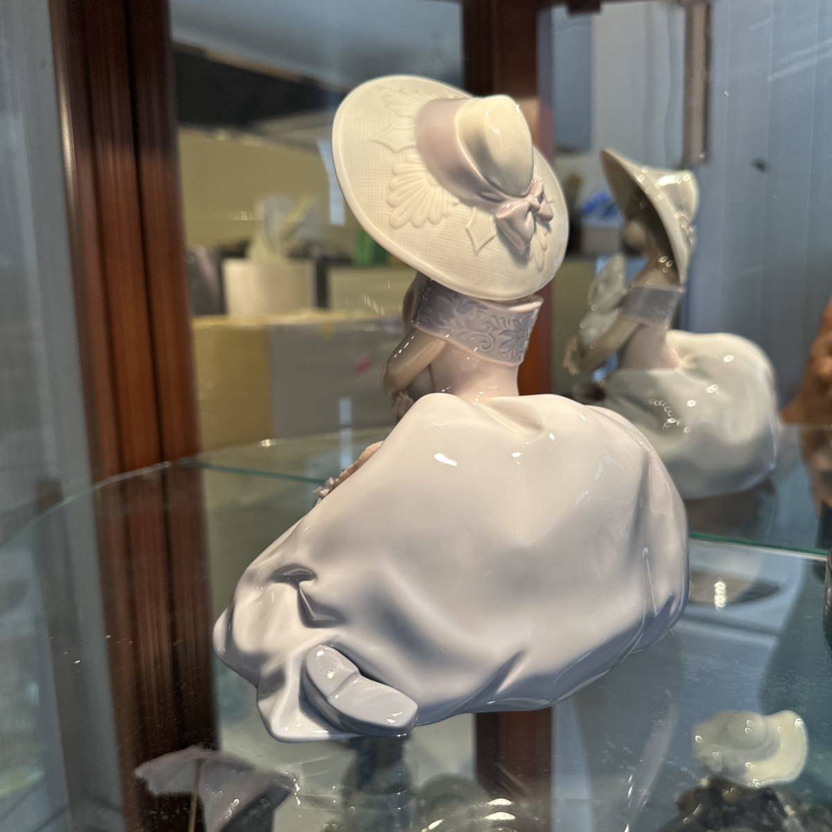 希少 絶版 2001年会員限 LLADRO リヤドロ No.6741『バニーキッス 』
