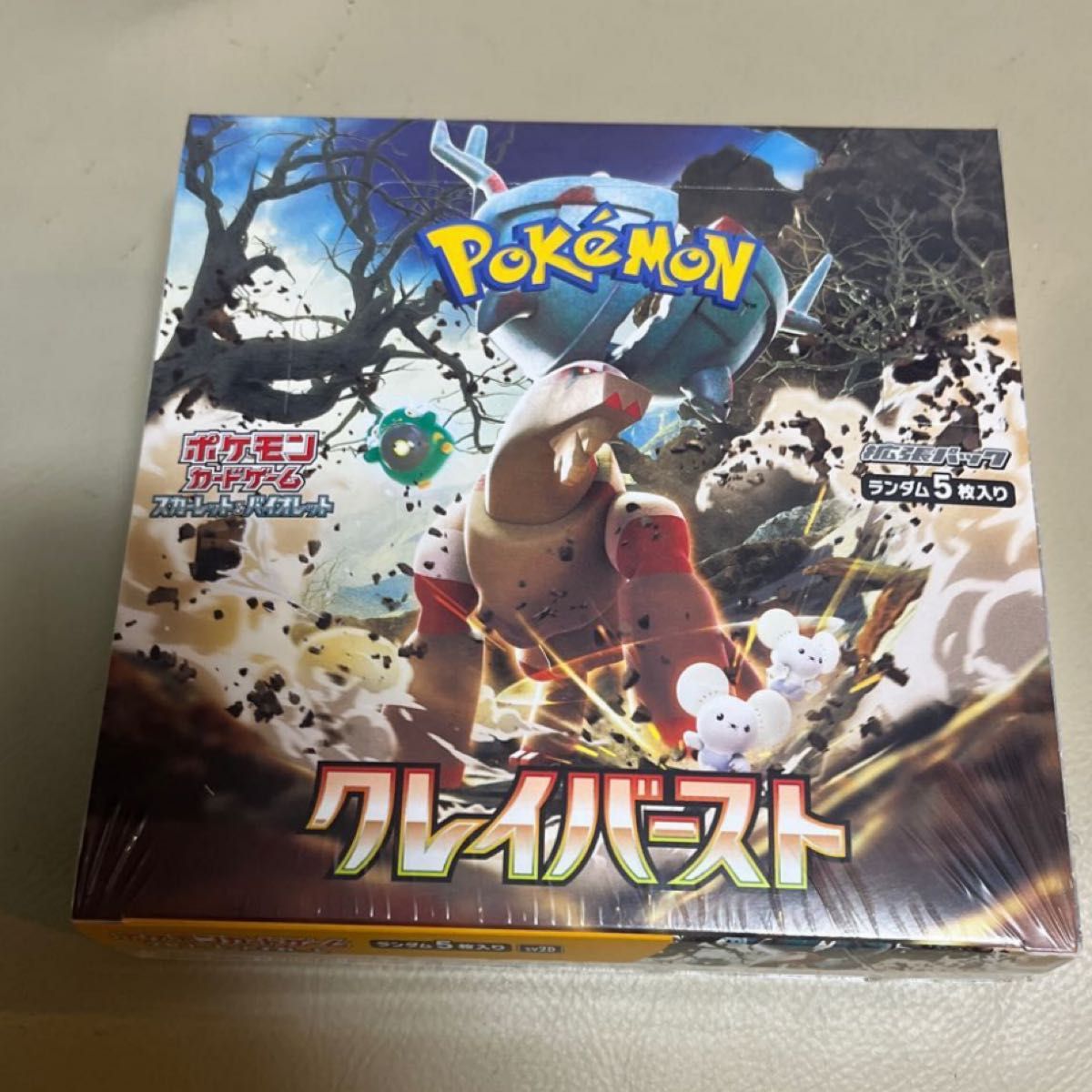 ポケモンカード クレイバースト 1BOX シュリンク付き