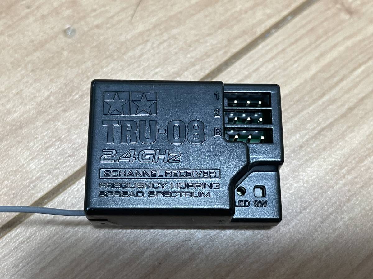 タミヤ「TRU-08」ファインスペック2 4G 受信機 動作確認済み タミヤ「TRU-08」ファインスペック2 4G 受信機 動作確認済み