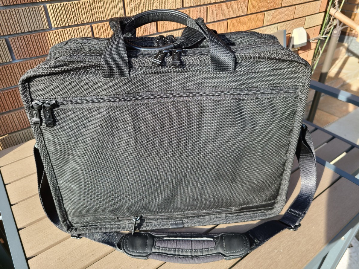 TUMI (トゥミ) Tumi【2674D3】ビジネスバッグ 黒 メンズ 2WAY コンピューター ブリーフケース大容量 ノートPC収納可 通勤 出張 美品 綺麗_画像10