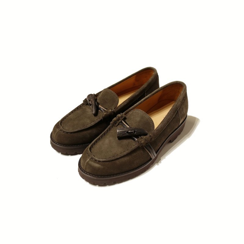 定価48400円 新品 Hender Scheme horn loafer 撥水 スエード レザー