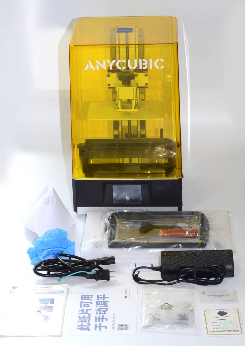Photon Mono X 機能正常問題無しANYCUBIC 付属品一式+ 専用バッド予備