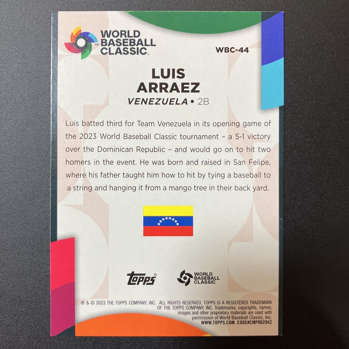 Topps 2023 SERIES2 WBC ルイス アラエス LUI | JChere雅虎拍卖代购