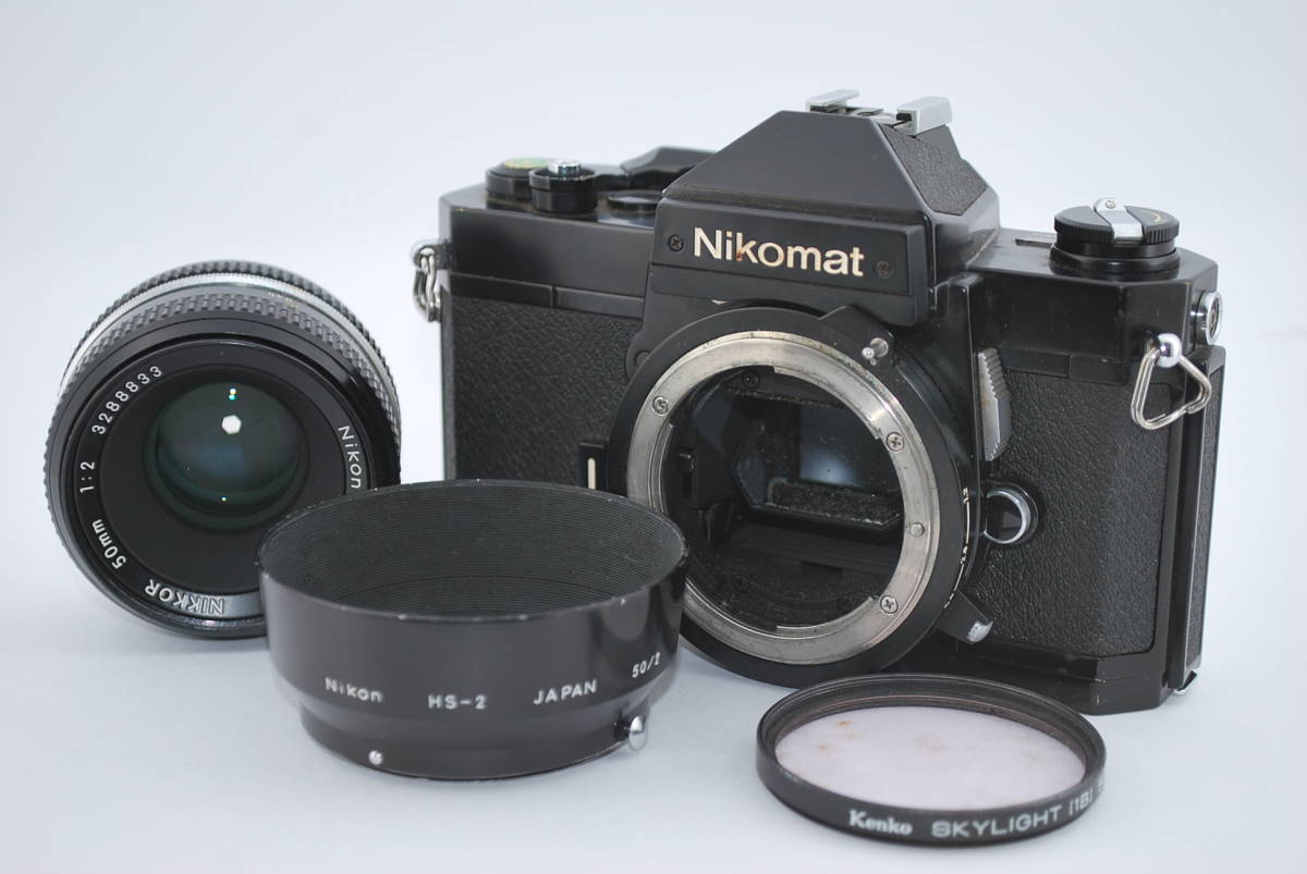 【外観並級】Nikon Nikomat FT2 New NIKKOR 50mm F2 ニコン　#t7093
