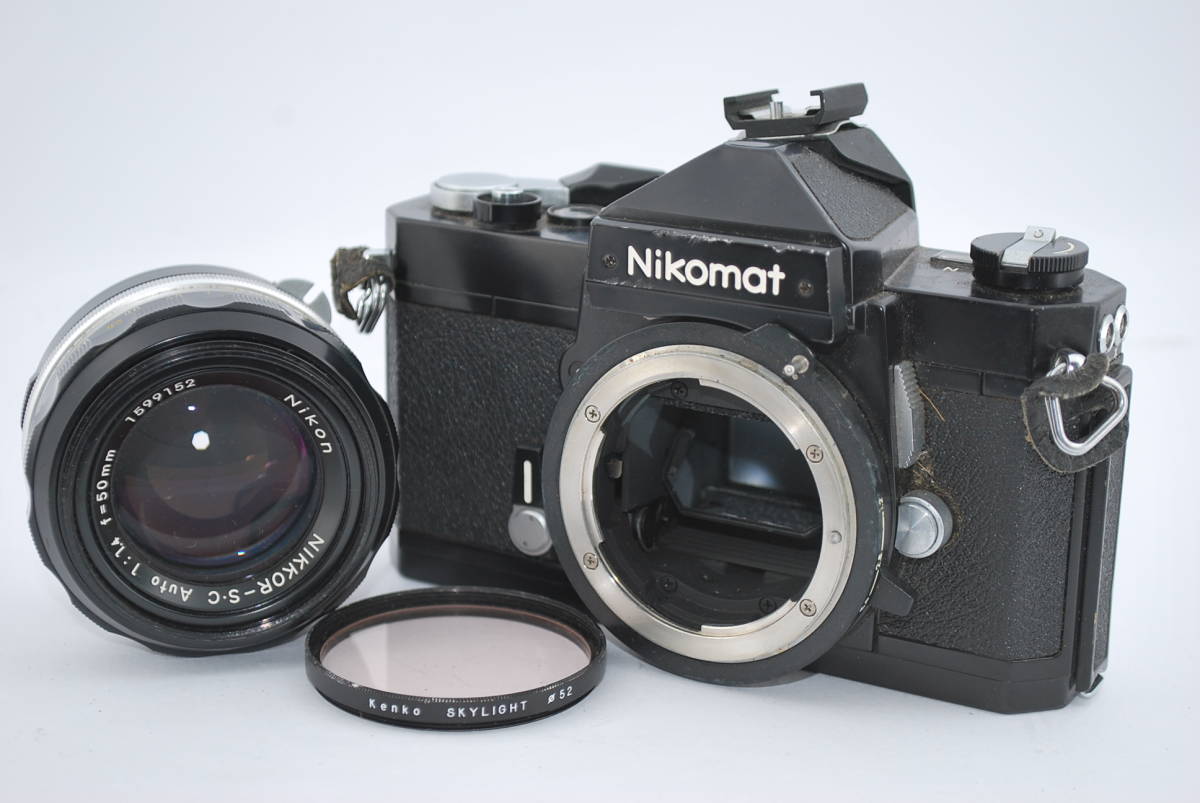 【外観並級】Nikon Nikomat FTN NIKKOR-S.C Auto 50mm F1.4 ニコン　#t7097