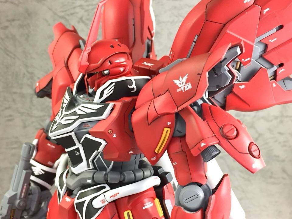 ★☆MG Sinanju Ver.Ka繪完成品Junk☆★    原文:★☆MGシナンジュ Ver.Ka　塗装済完成品　ジャンク☆★