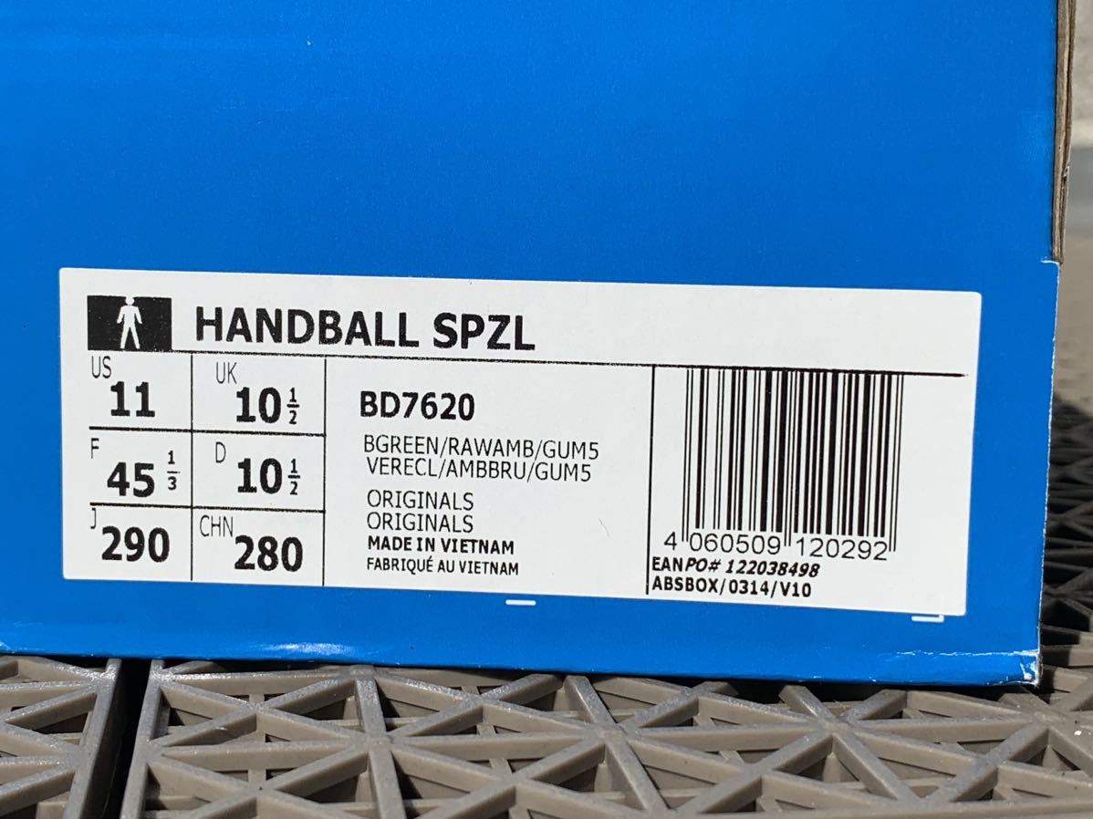 adidas 未着用 29.0 HANDBALL SPZL ハンドボール スペツィアル BD7620 セント・パトリック・デー_画像7