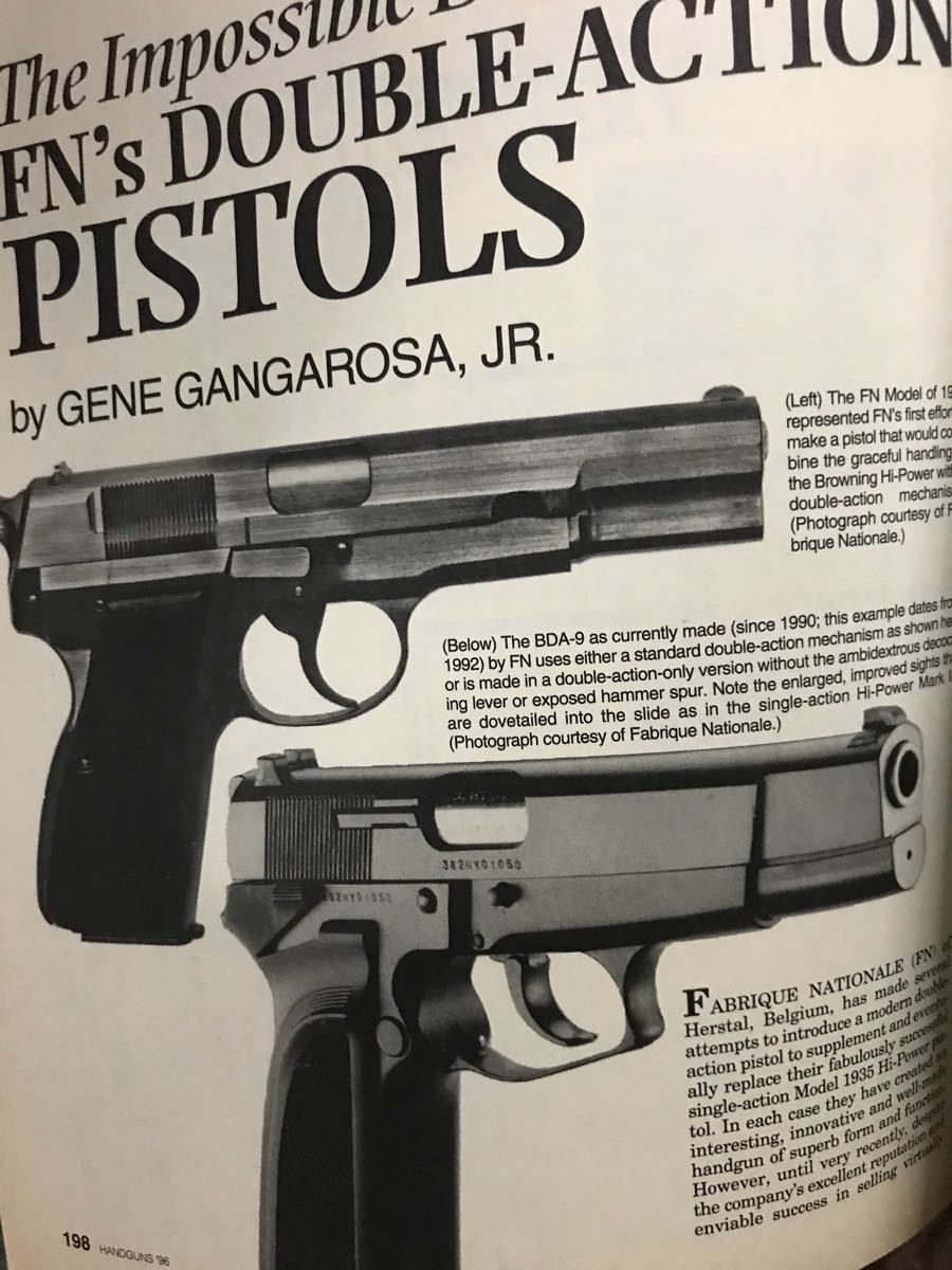 同梱取置 歓迎 古洋書「HANDGUNS '96」銃鉄砲ピストル火薬武器兵器ハンドガンgundigest - 戦記、ミリタリー 同梱取置 歓迎 古洋書「HANDGUNS '96」銃鉄砲ピストル火薬武器兵器ハンドガンgundigest - 戦記、ミリタリー