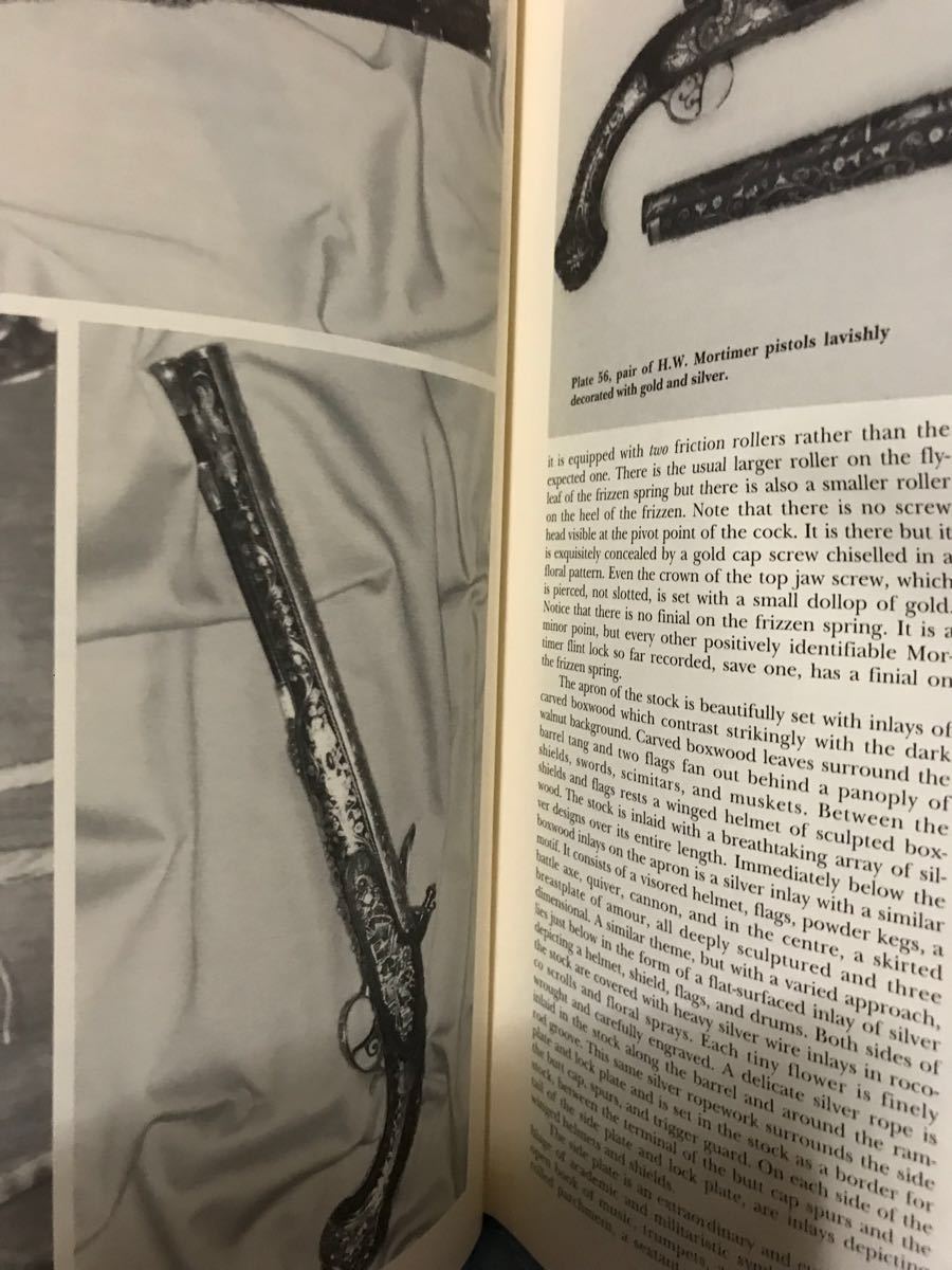 同梱取置 歓迎 古洋書「The Mortimer Gunmakers 1753-1923」銃鉄砲武器兵器ライフルピストル火薬フリントロック_画像4