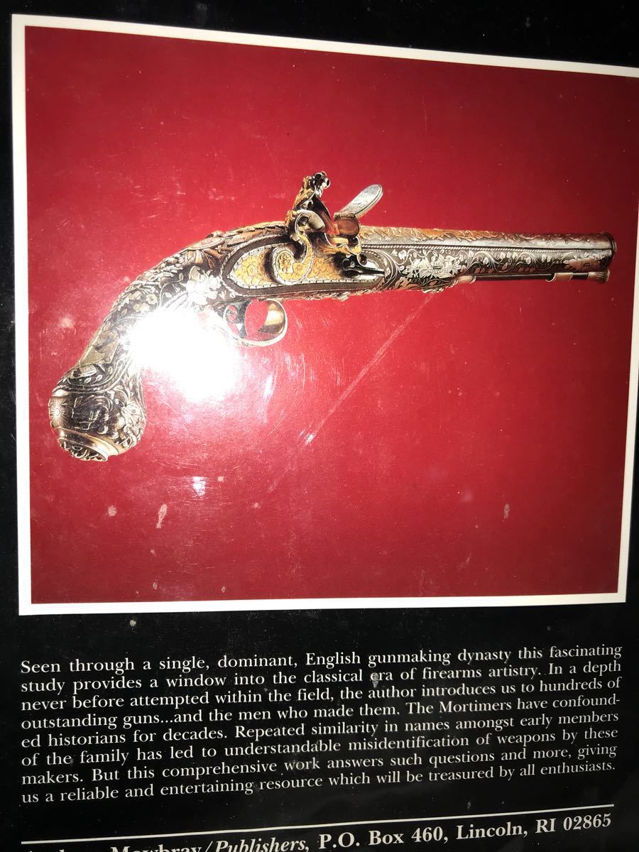 同梱取置 歓迎 古洋書「The Mortimer Gunmakers 1753-1923」銃鉄砲武器兵器ライフルピストル火薬フリントロック_画像10