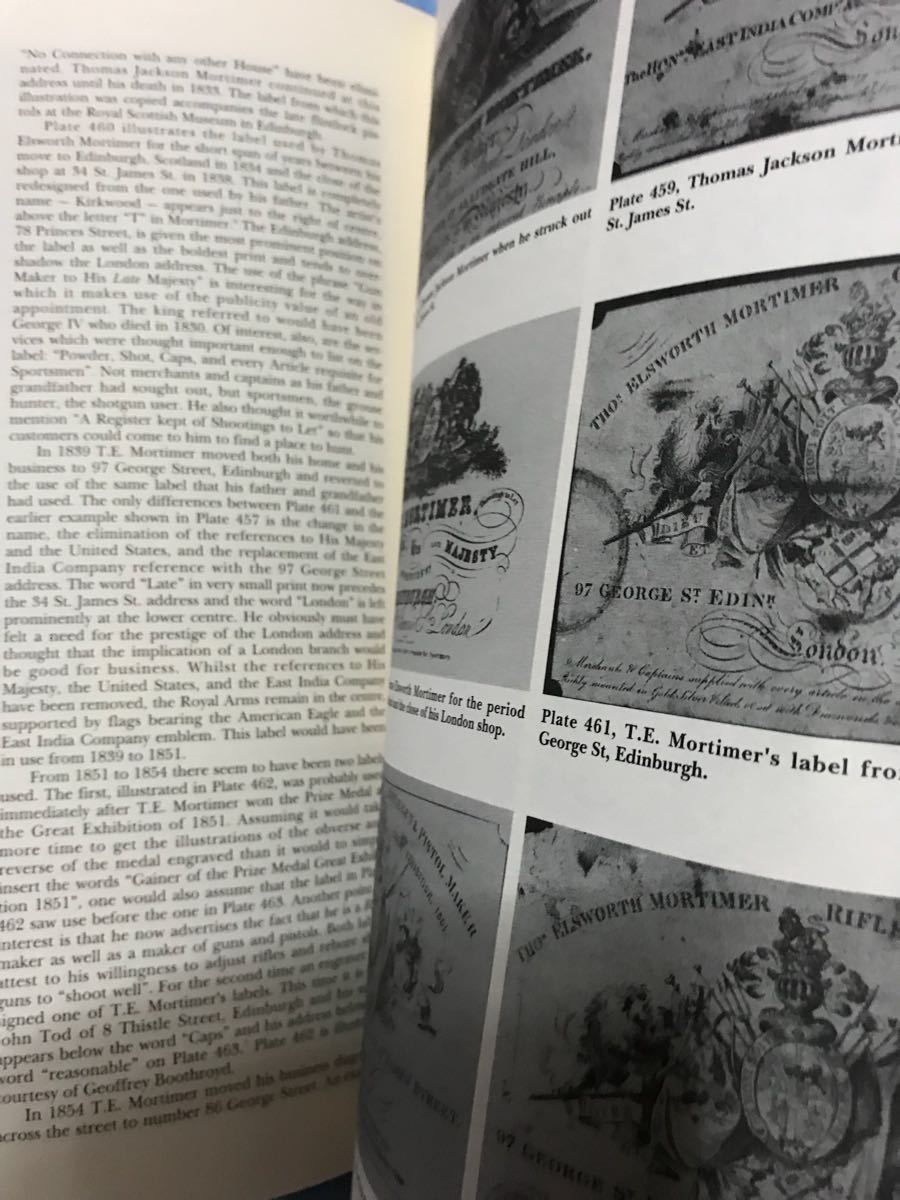 同梱取置 歓迎 古洋書「The Mortimer Gunmakers 1753-1923」銃鉄砲武器兵器ライフルピストル火薬フリントロック_画像7