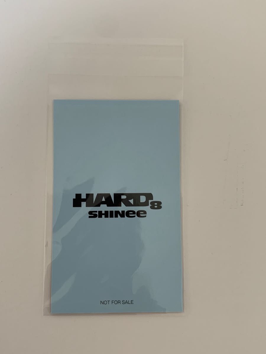 SHINee HARD ユニバーサルミュージック　TEN特典トレカ　4枚セット　オニュ　キー　ミノ　テミン 