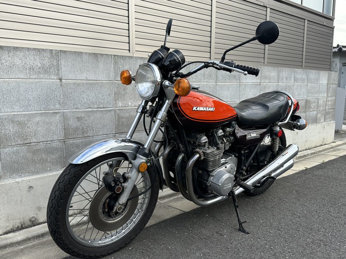 ノーマル！Z1.1973年！Z1.Z900.Z2.カワサキ.乗せ替えなし._画像4