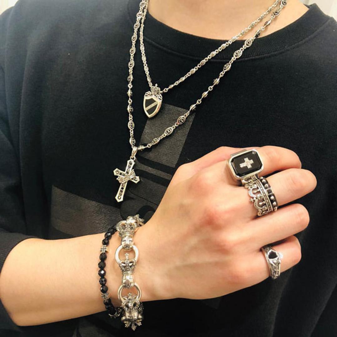 定価5 5万 Justin Davis(ジャスティンデイビス)クロスネックレス