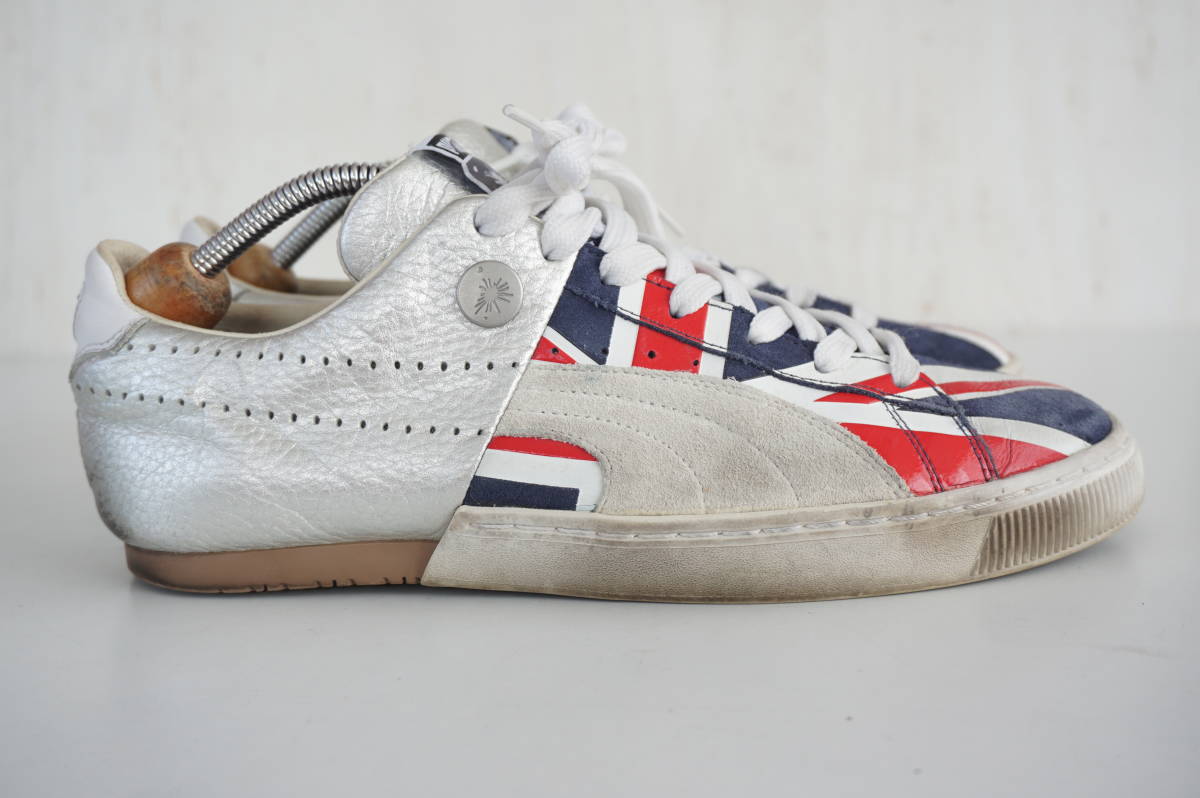 憧れの PUMA by MIHARAYASUHIRO*ユニオンジャック/シルバー*ミハラヤスヒロ/プーマ*27cm*スニーカー/靴/シューズ* 27.0cm 憧れの PUMA by MIHARAYASUHIRO*ユニオンジャック/シルバー*ミハラヤスヒロ/プーマ*27cm*スニーカー/靴/シューズ* 27.0cm