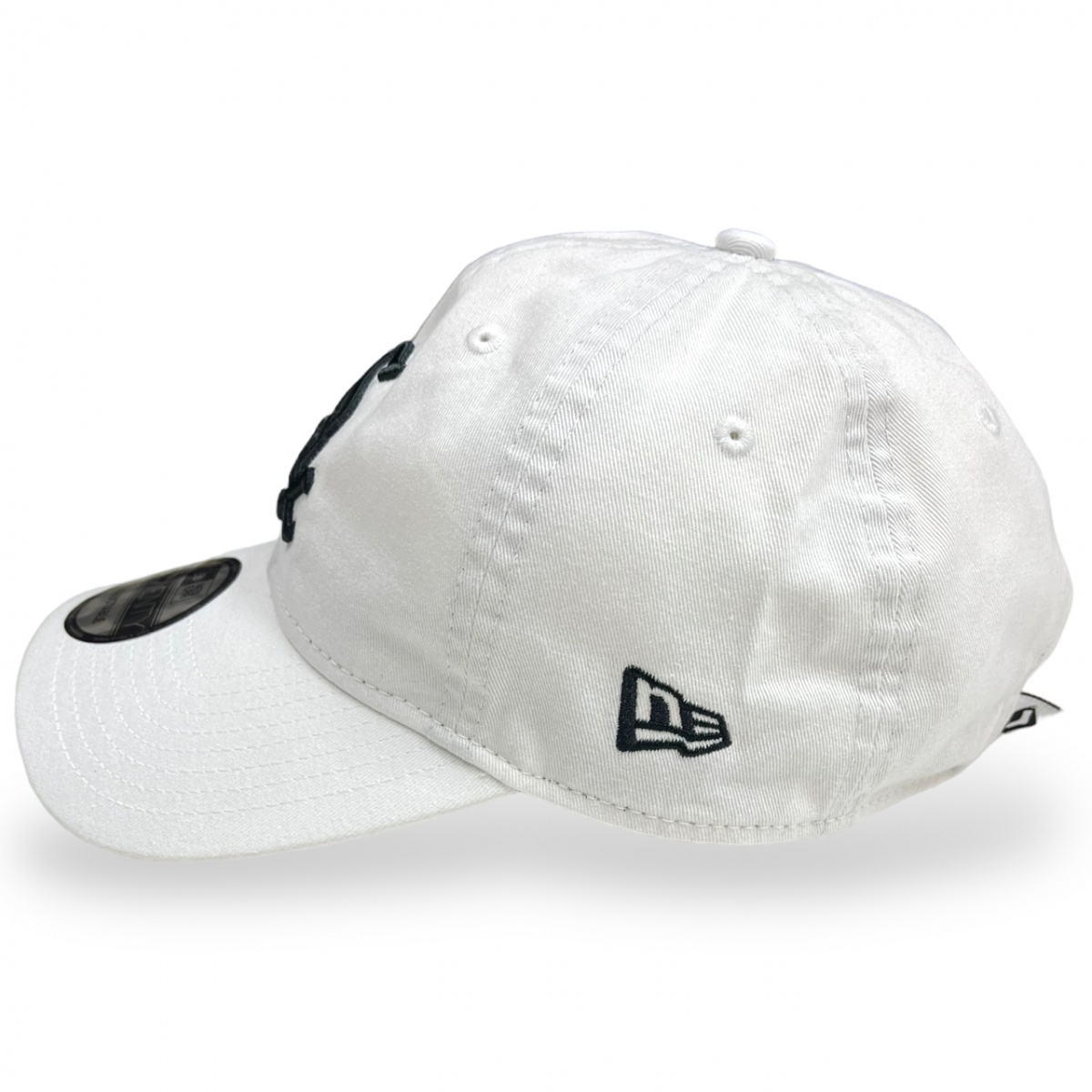 未使用 NEW ERA ニューエラ MLB Chicago White Sox シカゴ ホワイトソックス ニューエラ 9TWENTY コットン 6パネル キャップ 帽子 ホワイト_画像4