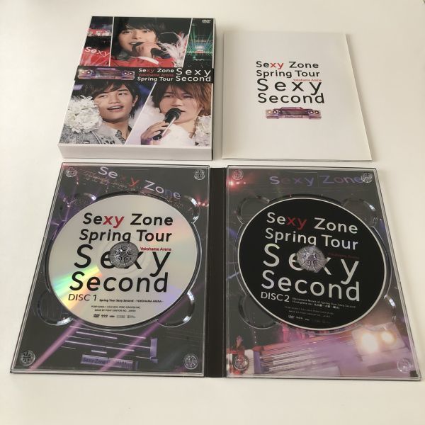 B18405　中古DVDセル版◆Sexy Zone Spring Tour Sexy Second DVD (初回限定盤)(2枚組)　Sexy Zone_画像1