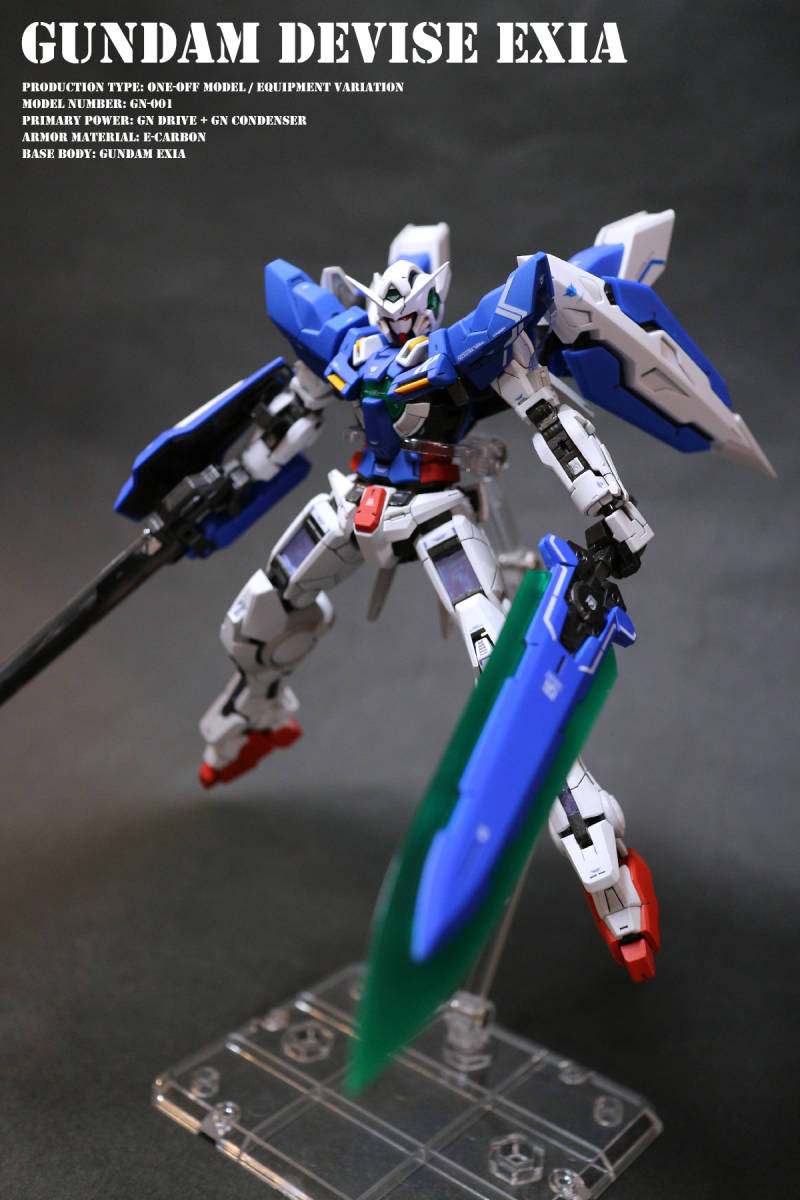 1/144 RG ガンダムエクシア 改造完成品+sobrape.com.br
