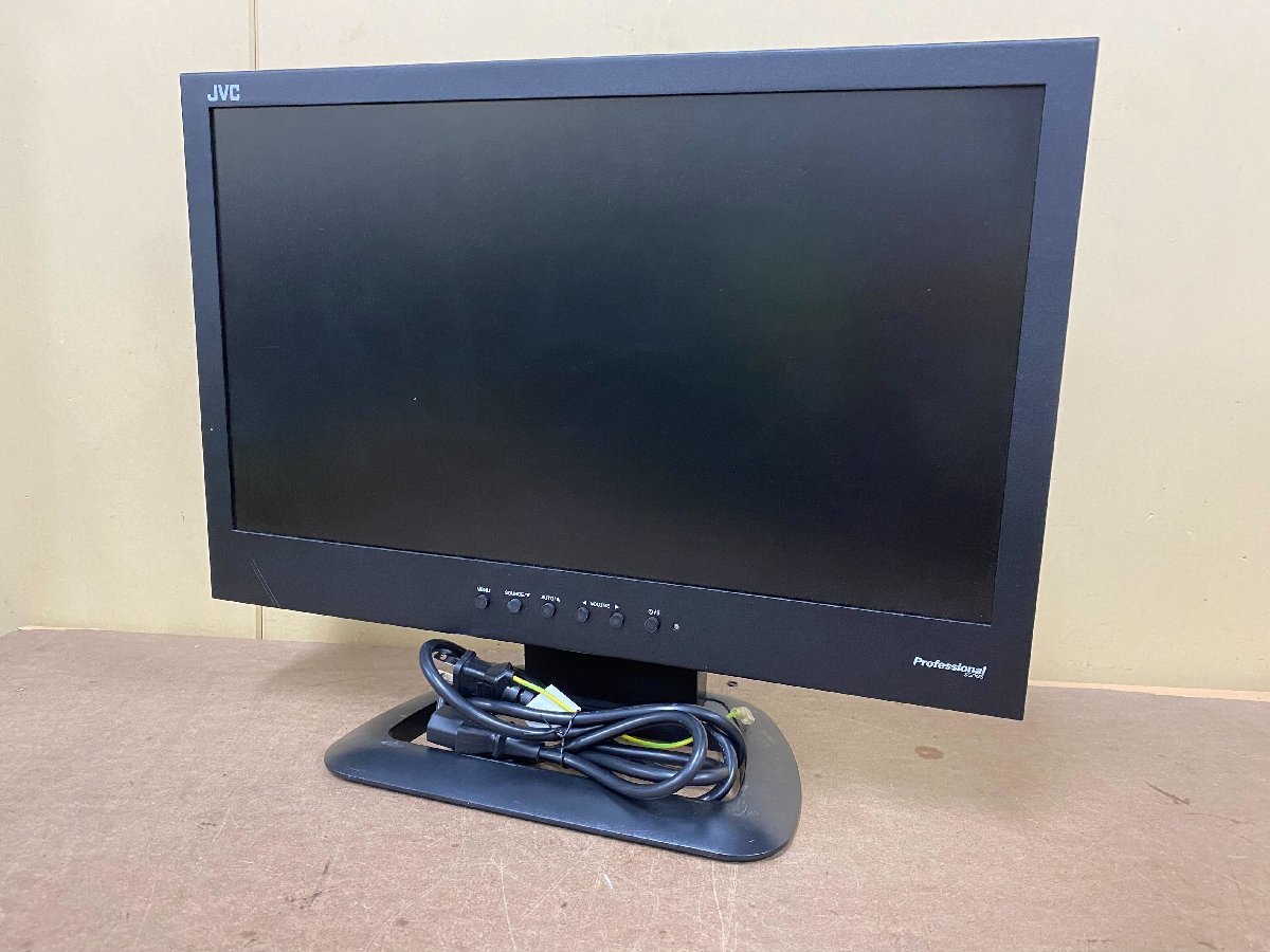 *[ used ]JVC 18.5V wide liquid crystal monitor GD-W192 1366x768 non g rare business use monitor simple display verification only (2)