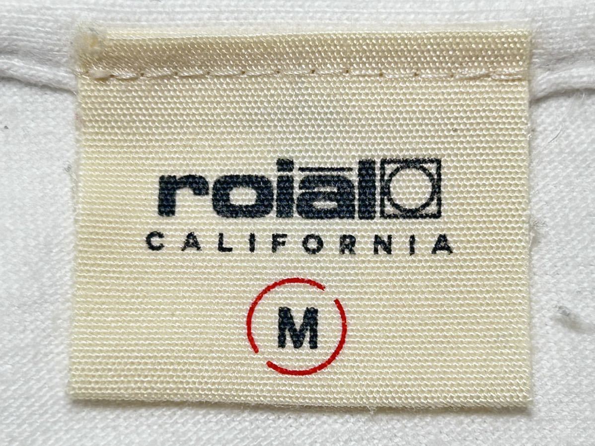 ロイアル カリフォルニア ビッグロゴ デカロゴ 長袖Tシャツ ロンT サーフ　　入手困難 ロイヤル ROIAL CALIFORNIA クルーネック 玉8022_画像3