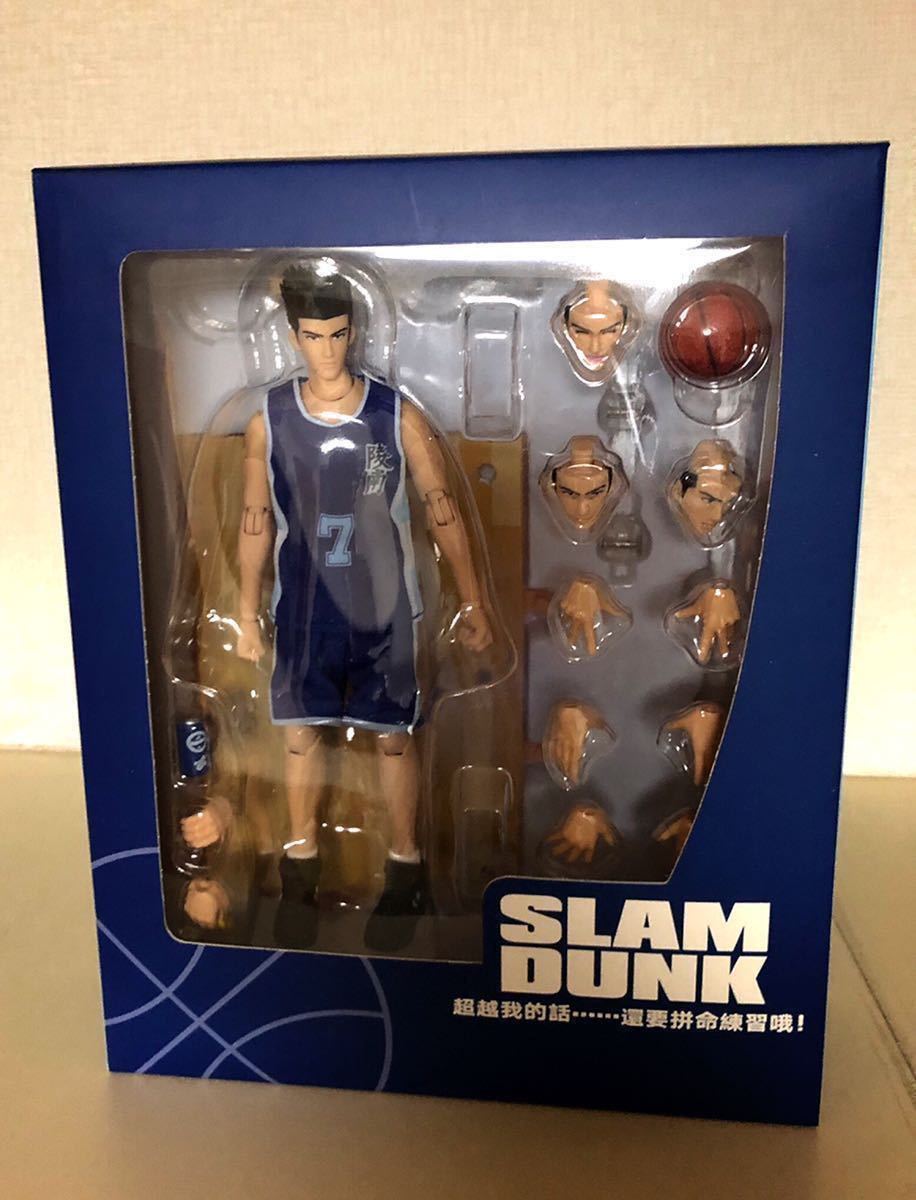 【即納】箱痛み スラムダンク 1/10 可動フィギュア 仙道彰 7号 青ユニフォーム 陵南 SLAMDUNK ACTION FIGURE 非s.h.figuarts figma青シャツ_画像7