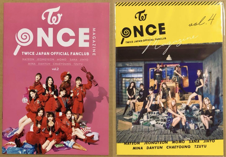 TWICE 日本 ファンクラブ ONCE JAPAN FC限定 フォトブック 会報 Vol.2 4 トレカ 2冊セット_画像1