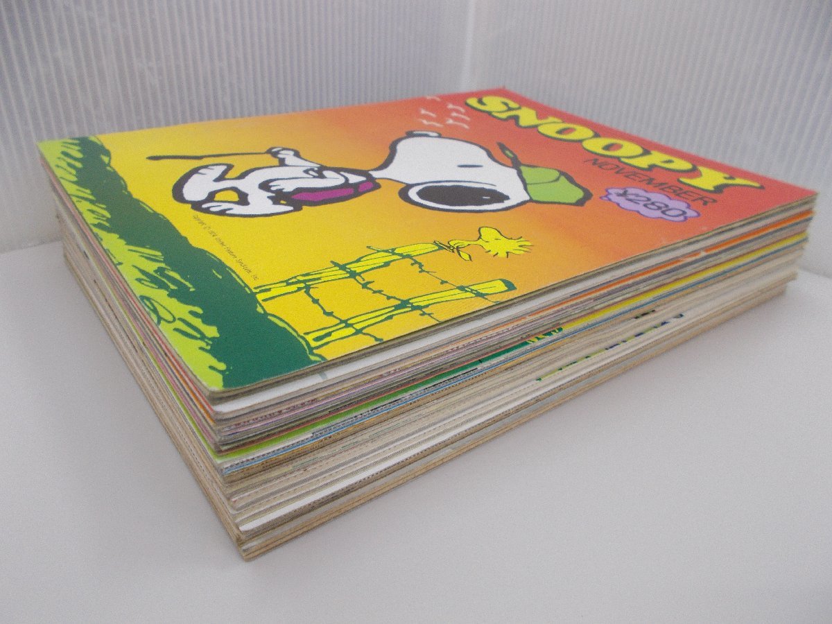 スヌーピー SNOOPY 昭和49～52年 13冊 すばる書房の画像2