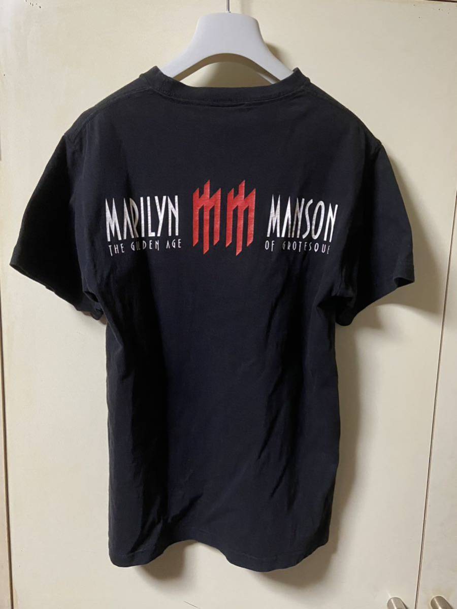 激レア 00's Marilyn Manson The Golden Age of Grotesque Tシャツ マリリンマンソン