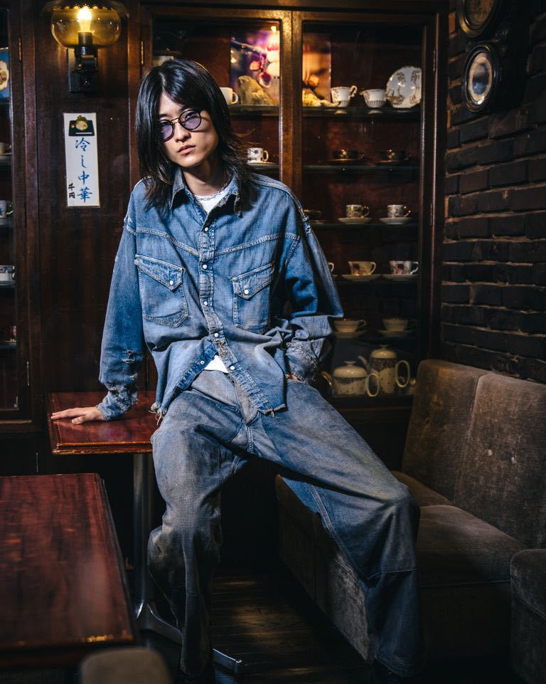 23aw SAINT M×××××× DENIM PANTS セントマイケル-