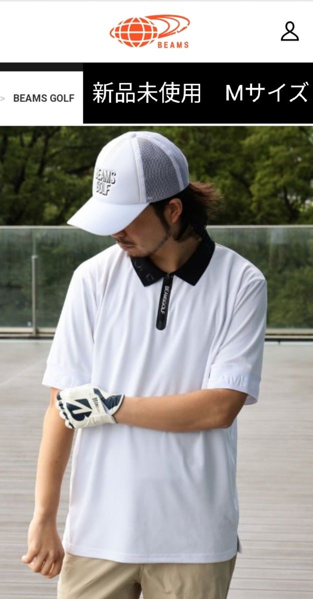フェアライアー ホワイト M スカーフ 半袖 ポロシャツ ゴルフ Yahoo 