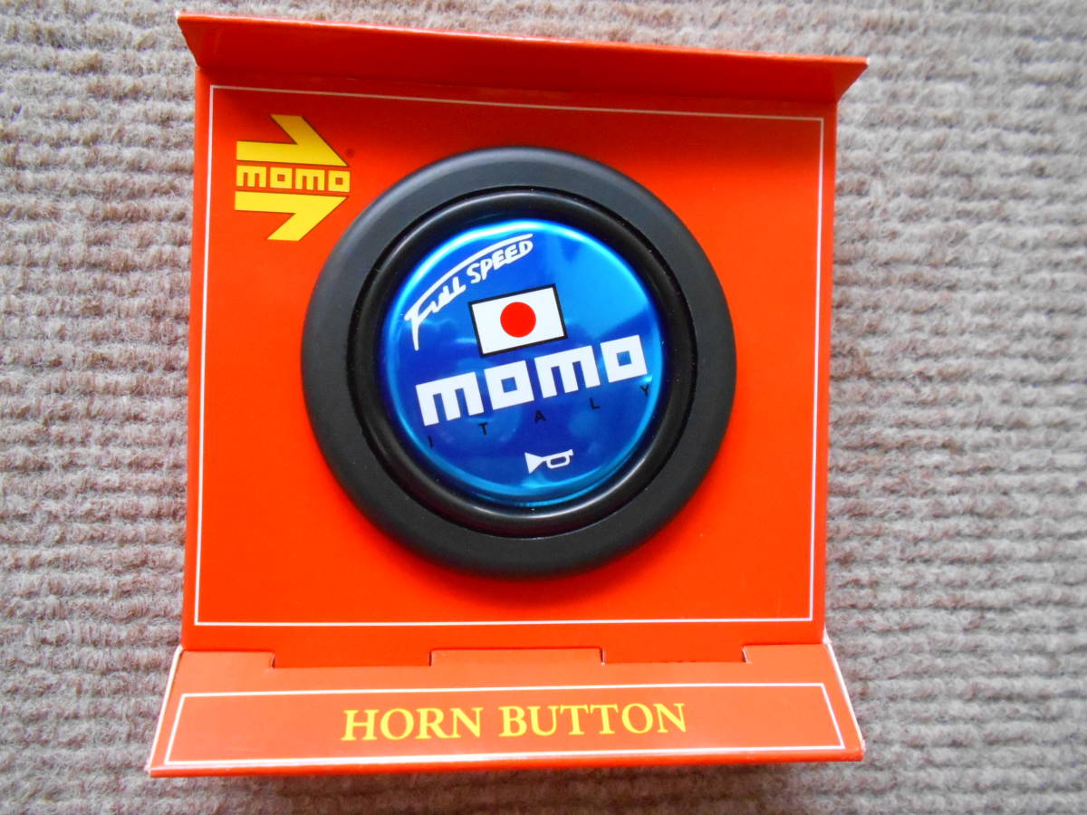  horn button Momo MOMO hard-to-find goods steering gear steering wheel light truck group car old car group hot-rodder storage goods ba person g outside fixed form 220 jpy 