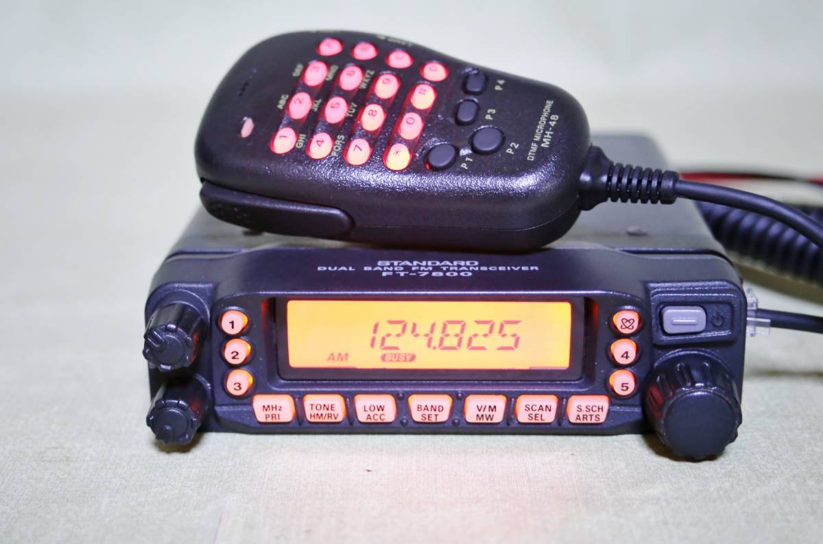 Yahoo!オークション - ヤエス FT-7800 144/430MHz デュアル Yahoo!オークション - ヤエス FT-7800 144/430MHz デュアル