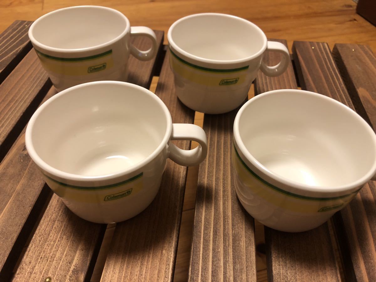 コールマン Coleman メラミンテーブルウェアセット 中古 プレート