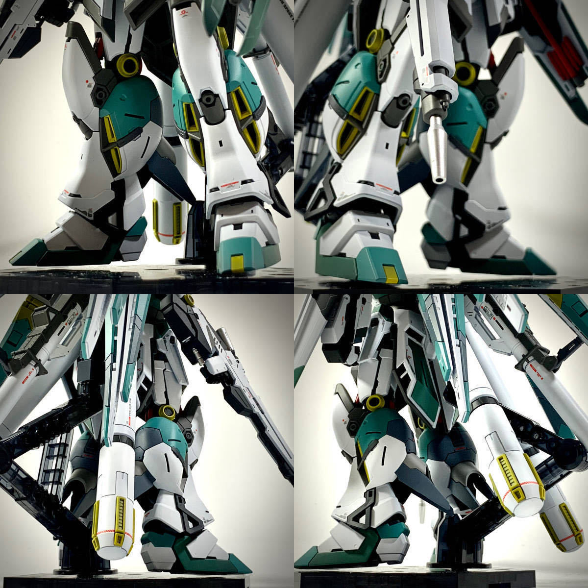 rg hi-νガンダム、ハイパーメガバズーカランチャー、フィンファンネル