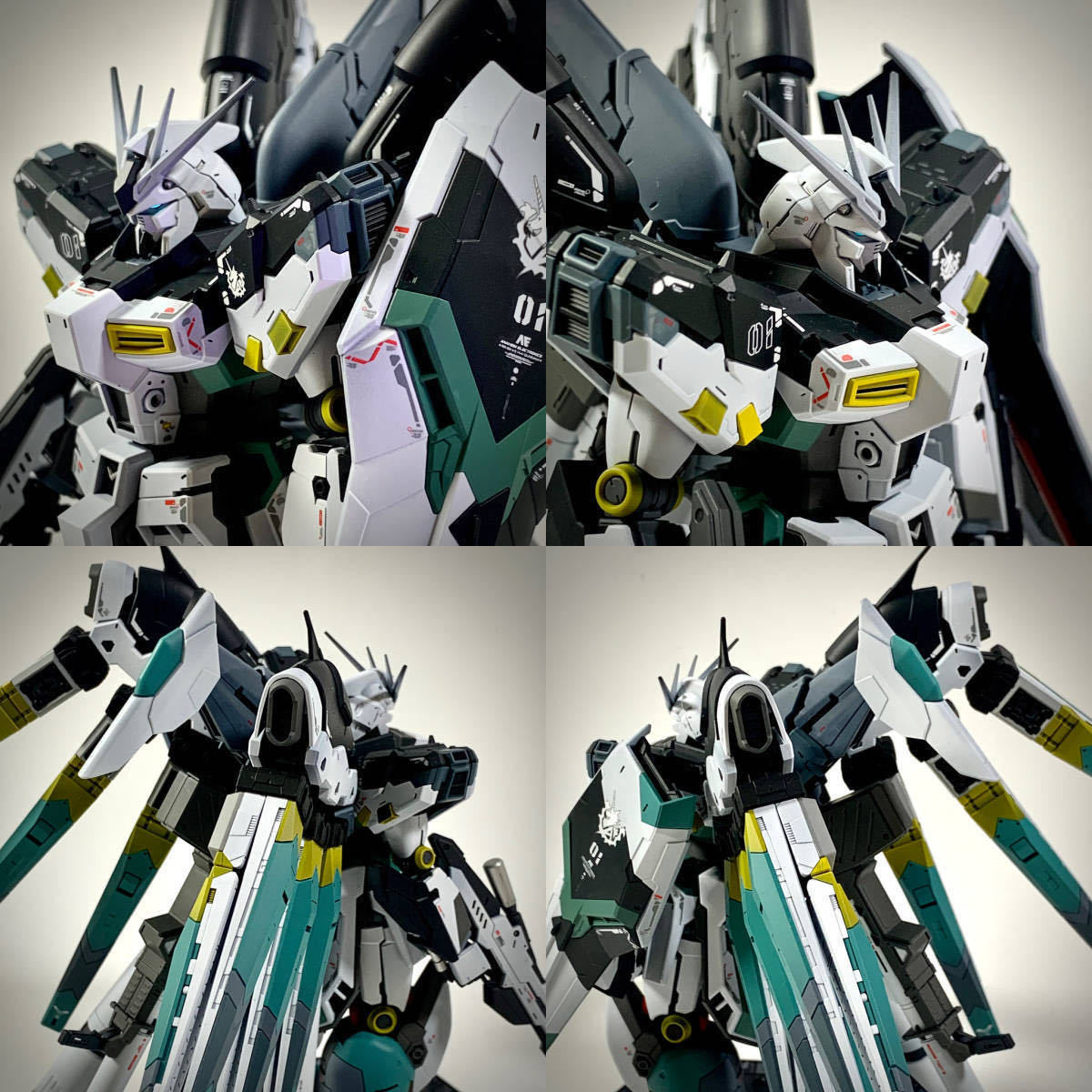 rg hi-νガンダム、ハイパーメガバズーカランチャー、フィンファンネル